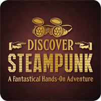 Discover Steampunk: A Fantastical Hands-On Adventure Logo