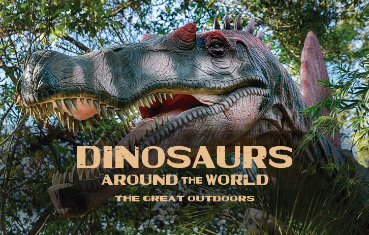 Dinosaurs around the world: the great outdoors Exhbition